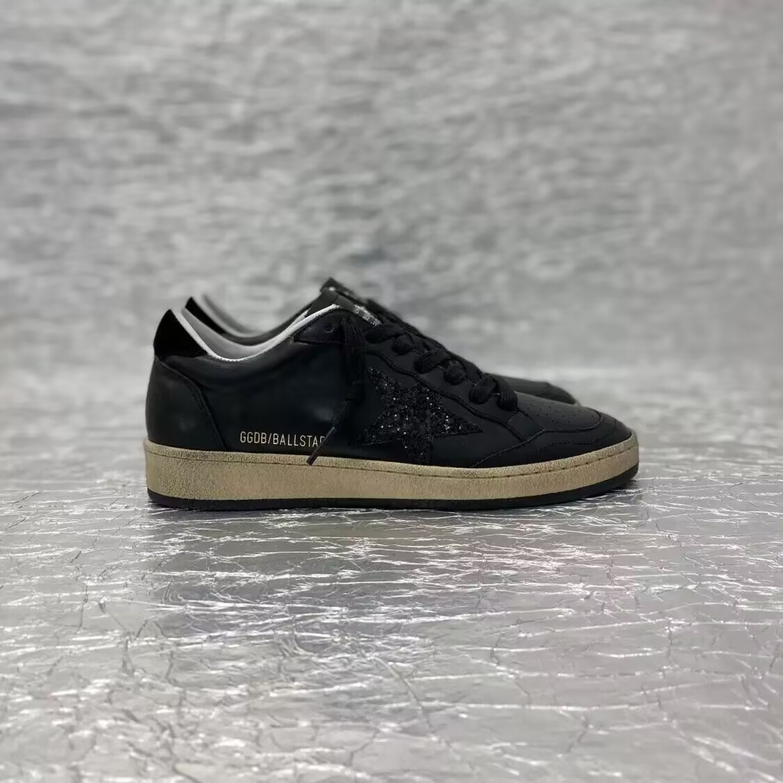 UA Golden Goose Ball Star in black (Customized, No exchanging ,No returning)