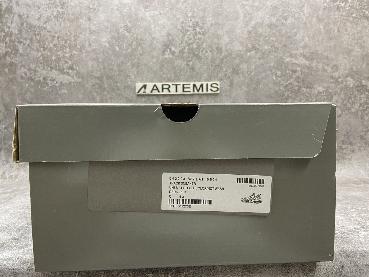 Balenciga Track Burgundy