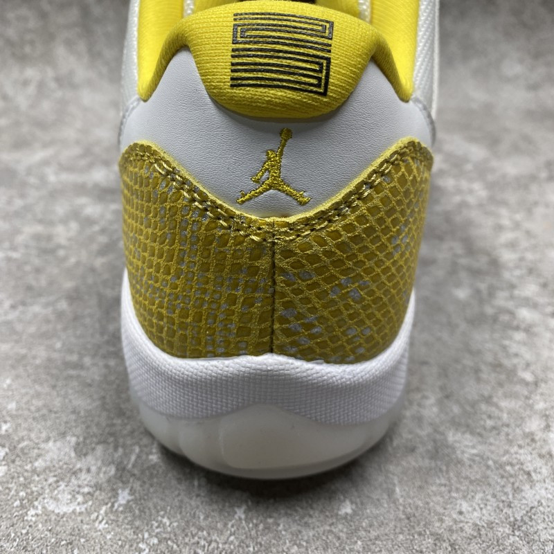 Air Jordan 11 Retro Low Tour Yellow Snakeskin