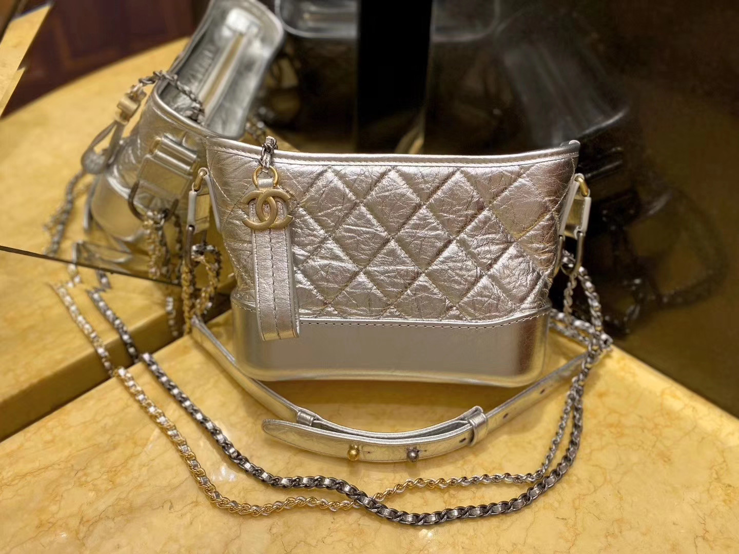 Ch*el gabrielle small size 20cm