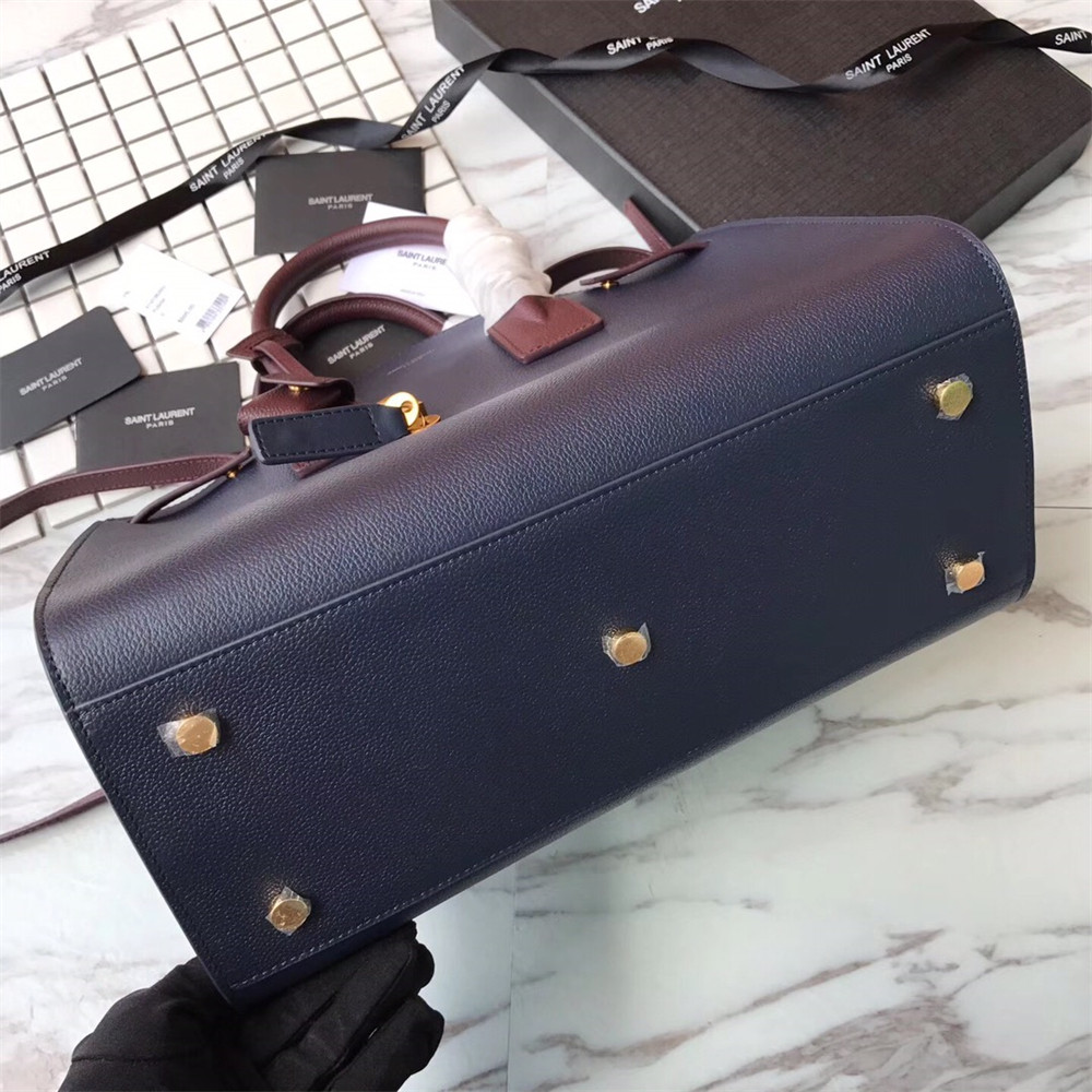 Y*L sac de jour small in grained leather